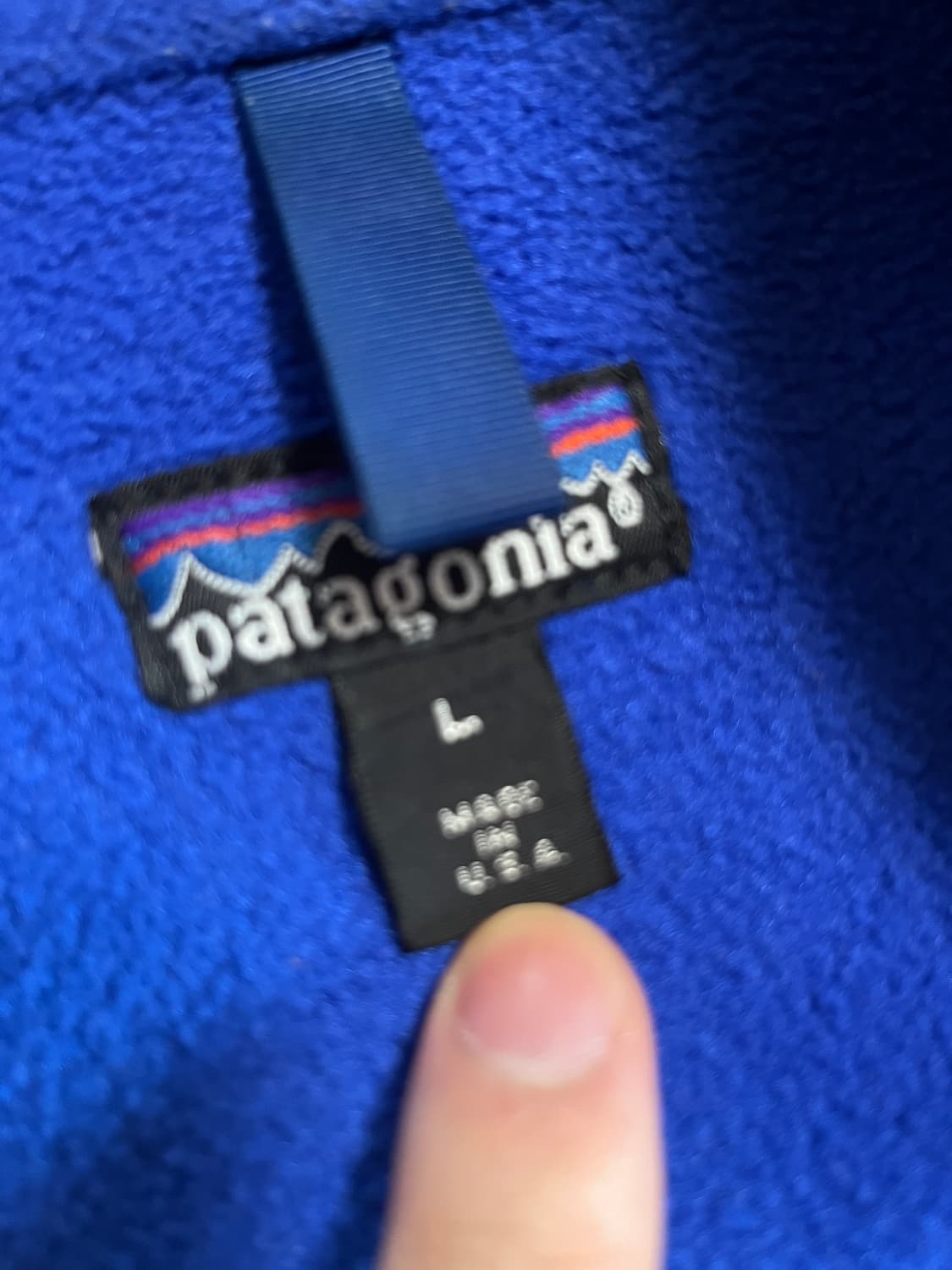 [L] 빈티지 파타고니아 쉘드 신칠라 봄버 자켓 상품이미지3