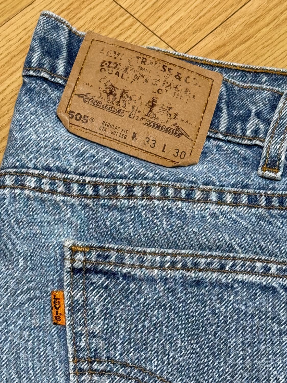 90s 리바이스 505 usa 오렌지탭 상품이미지6