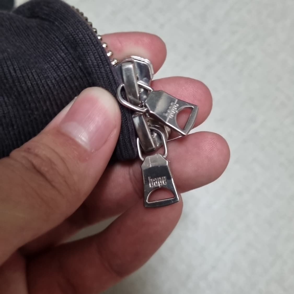 베이프 후드집업 흑계 상품이미지8