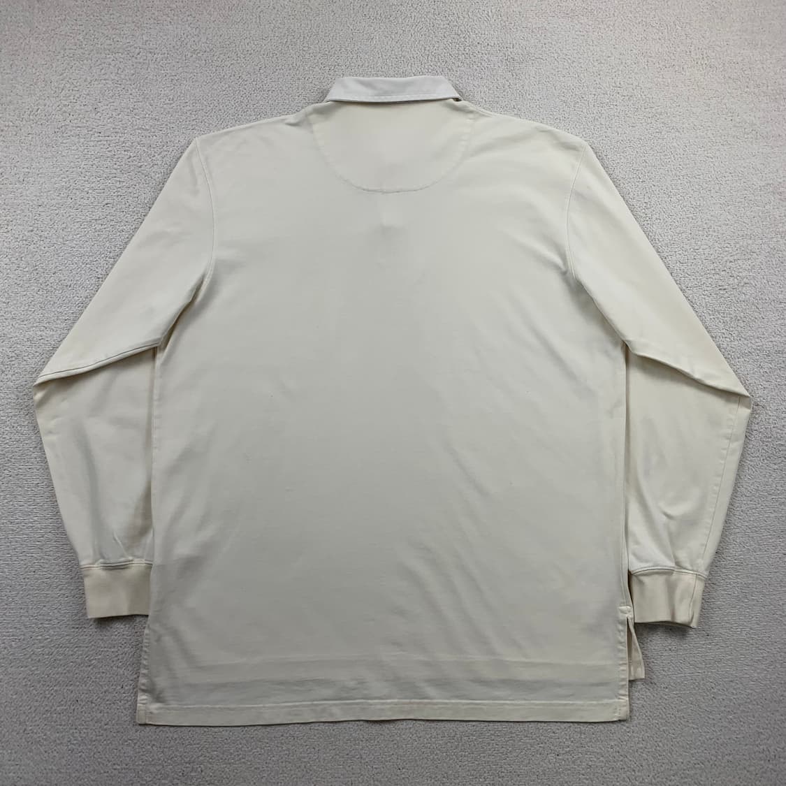 폴로 랄프로렌 크라운 로고 럭비 티셔츠 아이보리 상품이미지2