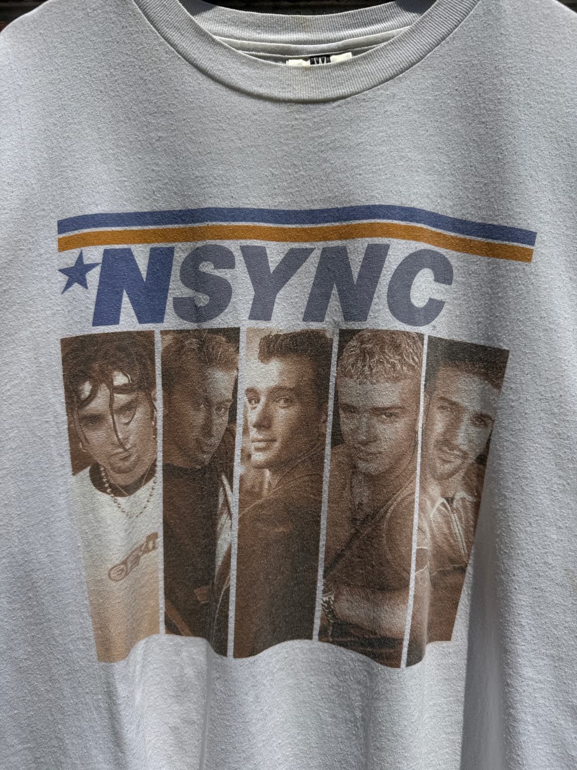 *NSYNC 엔싱크 90s 빈티지 포토 티셔츠 상품이미지2