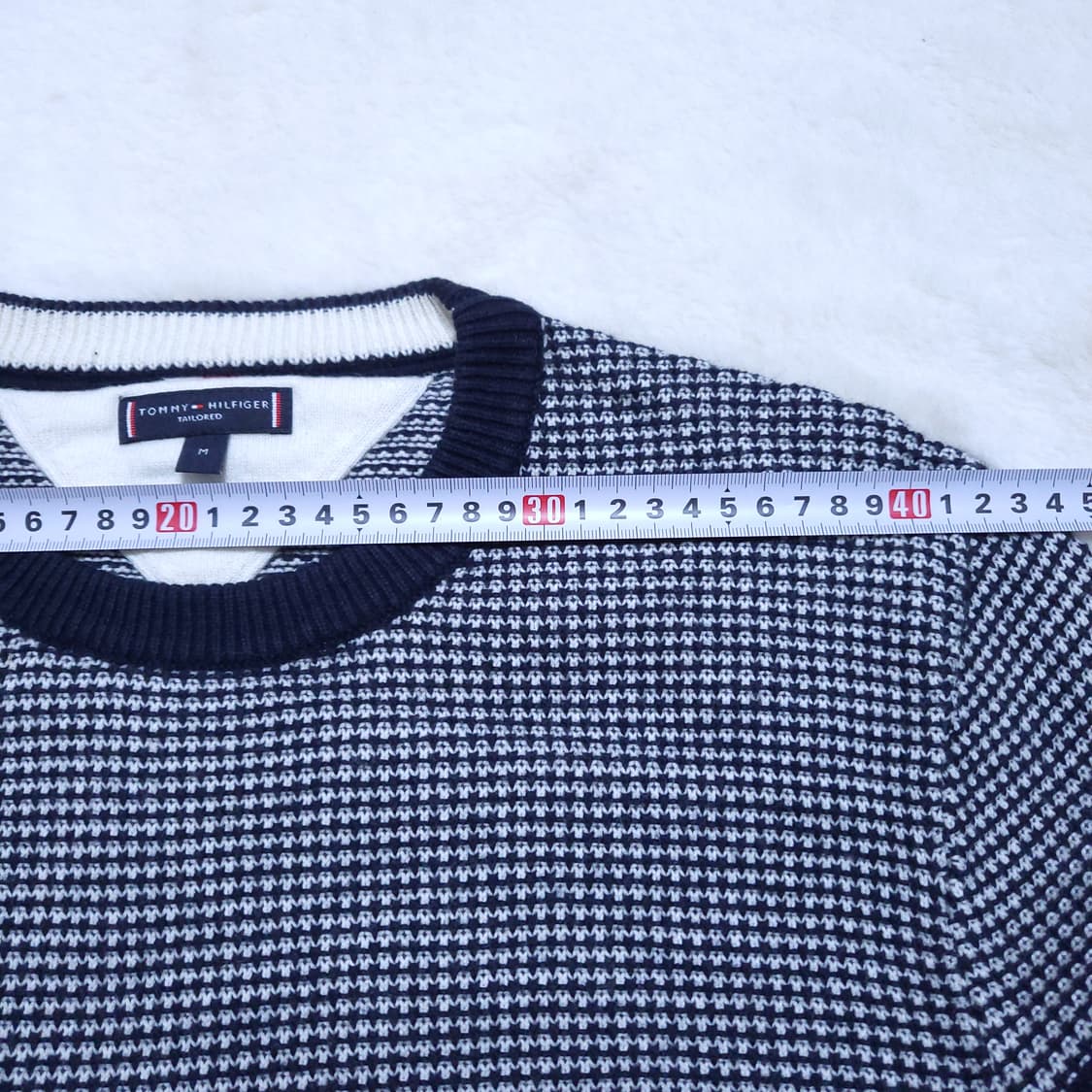타미힐피거 남성 니트긴팔 M 0313 뽀샤샤 상품이미지3