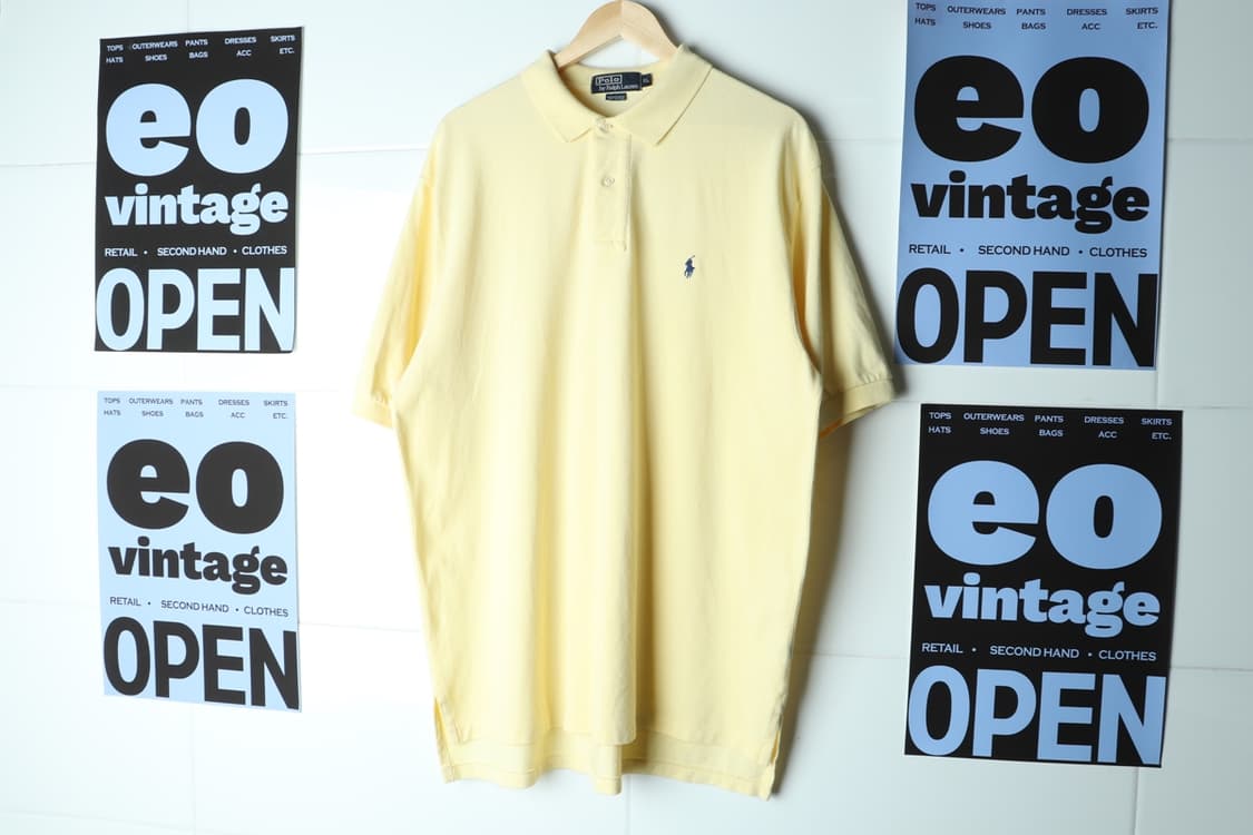(XL-3XL) 폴로 랄프로렌 반팔 카라 티셔츠 90S-H3H33972 상품이미지2