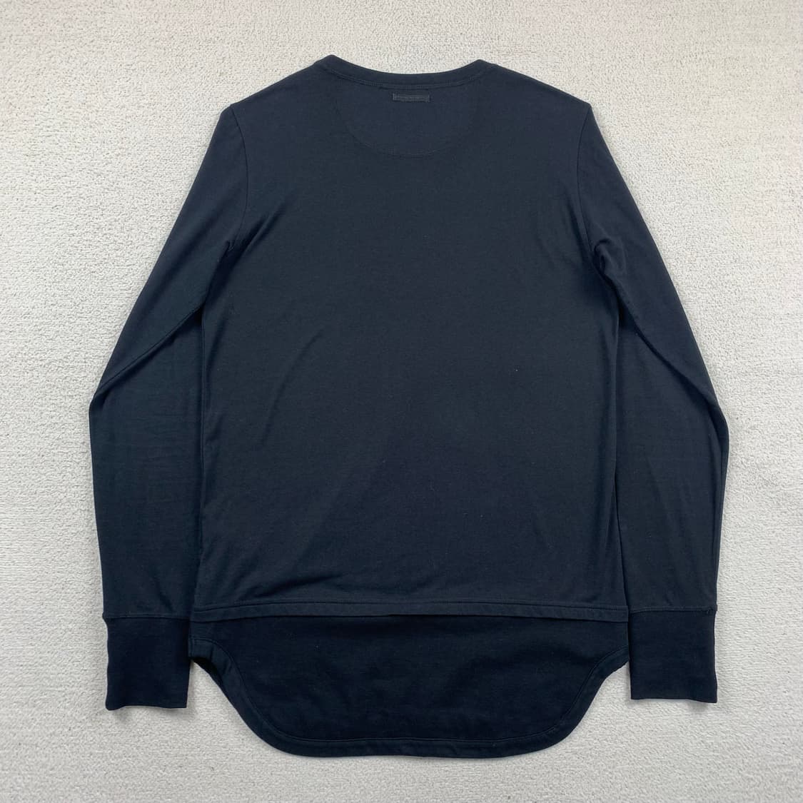 디젤 블랙 골드 레이어드 롱슬리브 티셔츠 블랙  상품이미지2