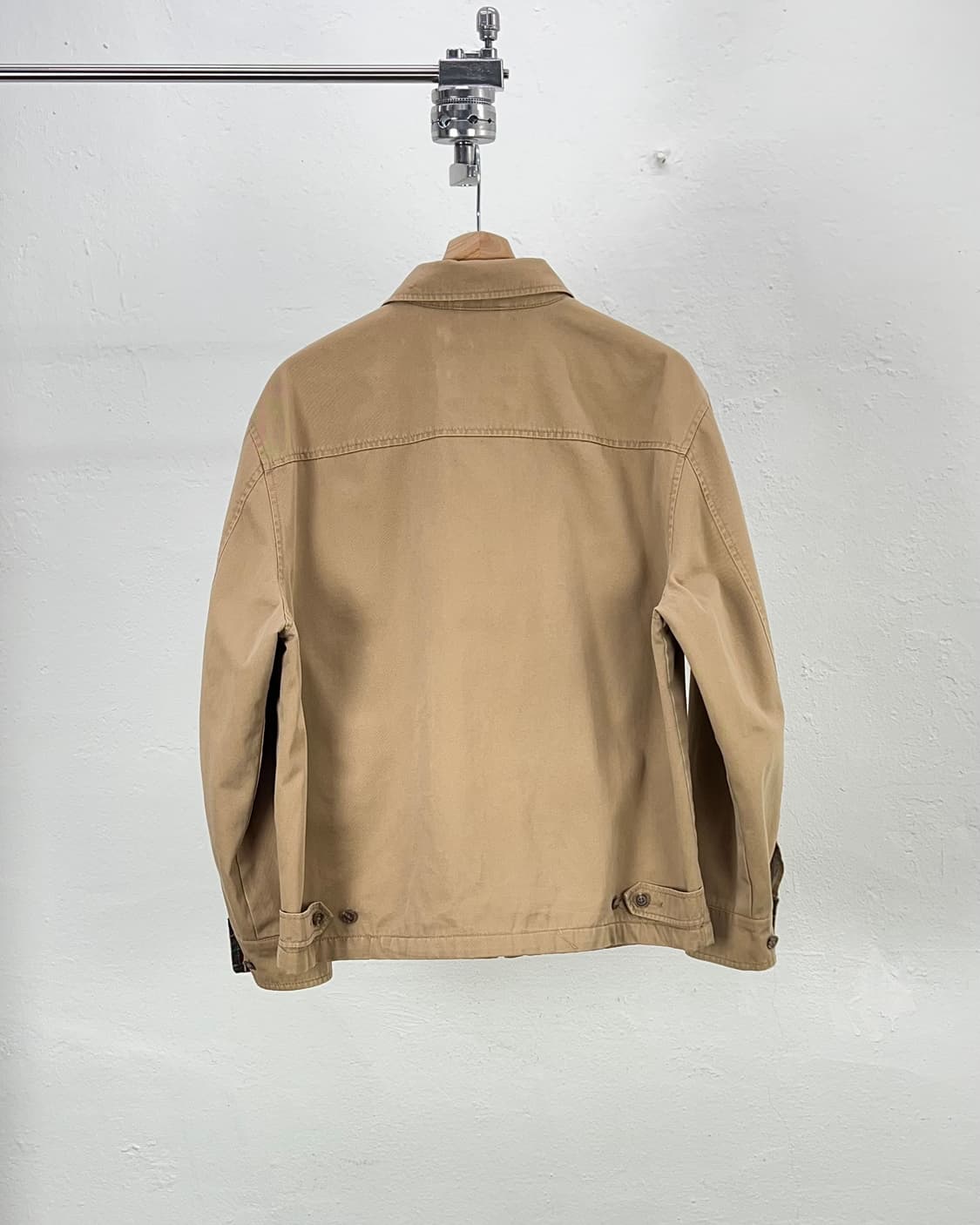 폴로 랄프로렌 베이지 체크 퀼팅 헤링턴  스윙 자켓 상품이미지6