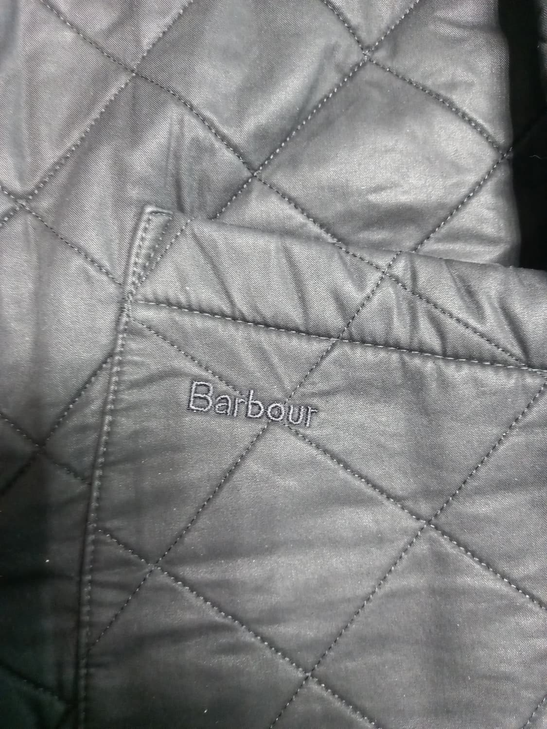 바버 퀼팅 자켓  M(실용100~105) 상품이미지2