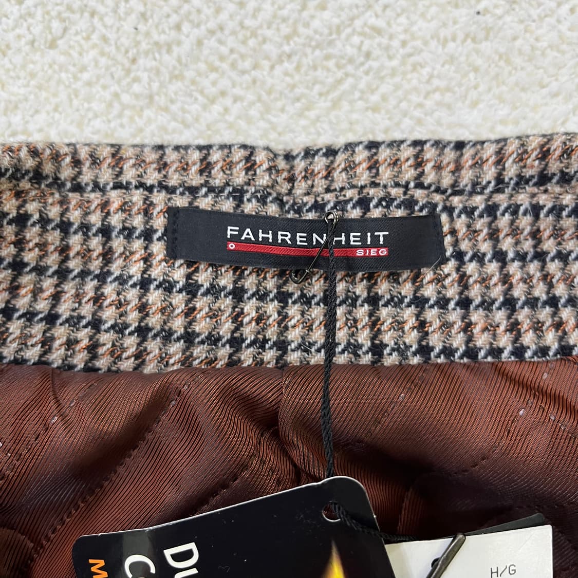 95 새상품 파렌하이트 울 롱코트 0324M 상품이미지2