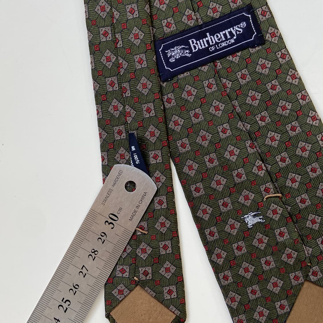 버버리 심플로고 정품 명품 넥타이 (Burberrys) 상품이미지6