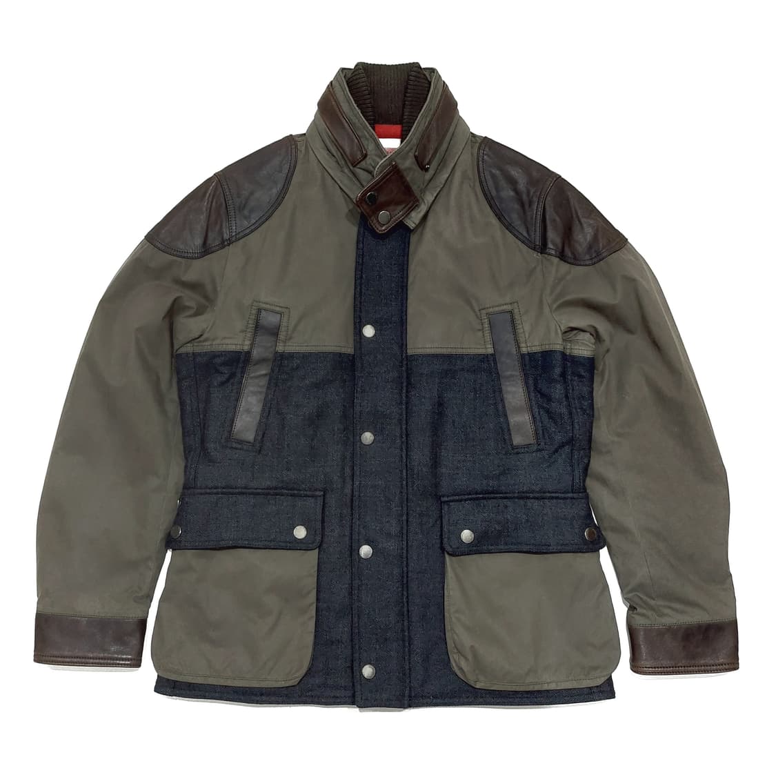 헨리코튼 패딩 야상 울 가죽 믹스 (100-105) 상품이미지1