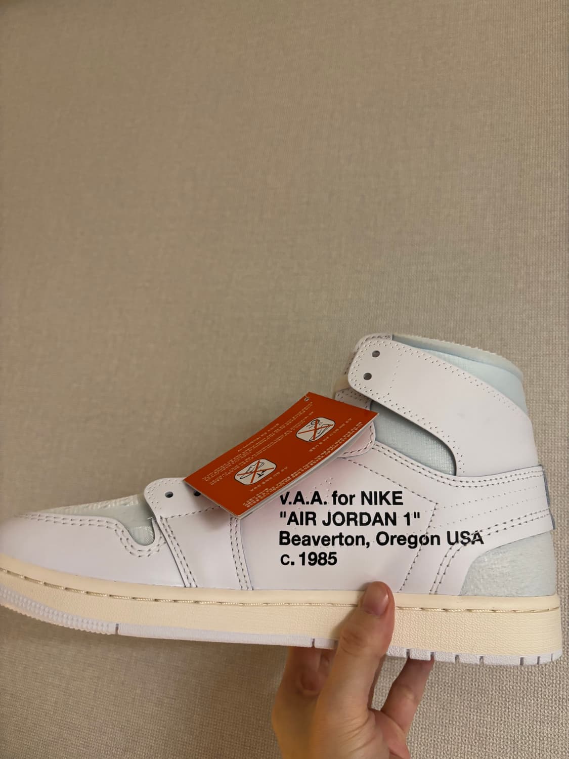 나이키 조던1 버질아블로 아카이브 v.a.a 상품이미지7