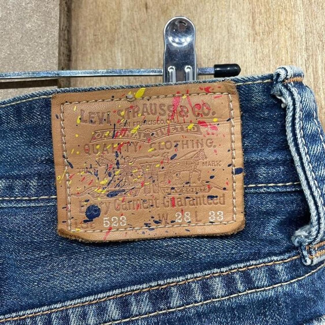 리바이스 523 스트레이트 데미지 진 (28) 상품이미지6