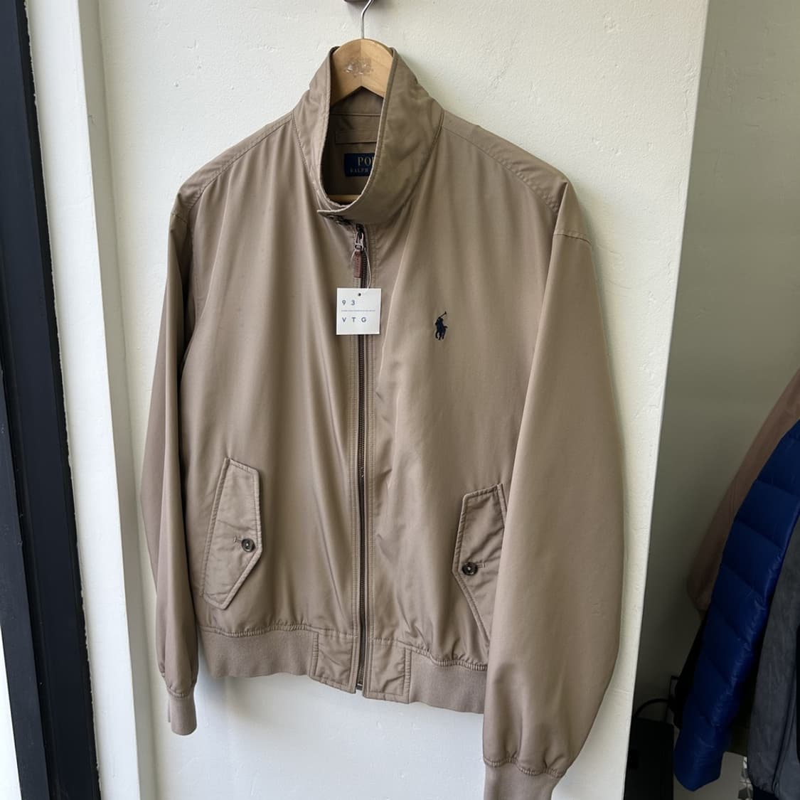 15951 - 폴로 랄프로렌 베이지 바라쿠타 블루종 자켓 상품이미지2