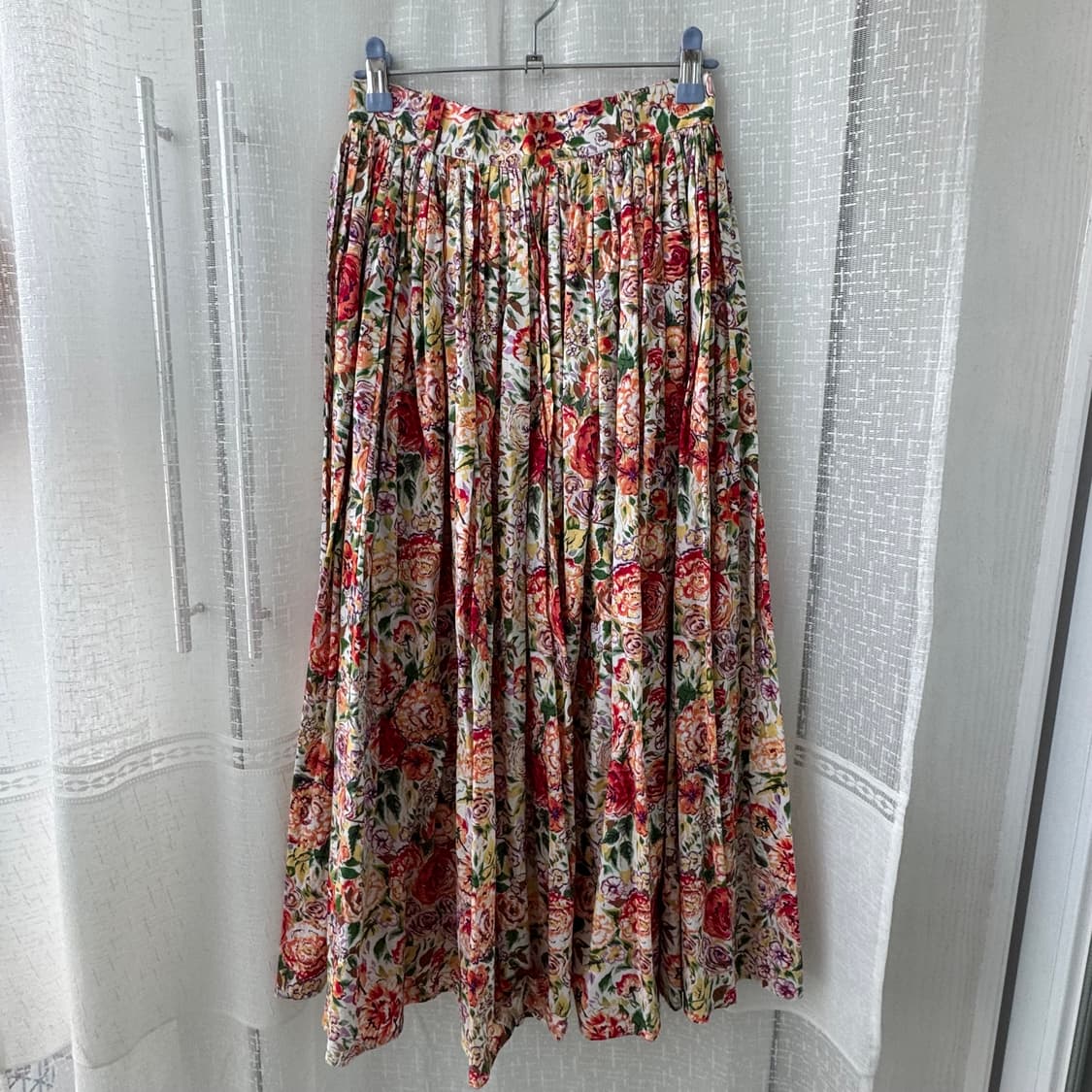 예쁜 플라워패턴 롱스커트 스몰 상품이미지1