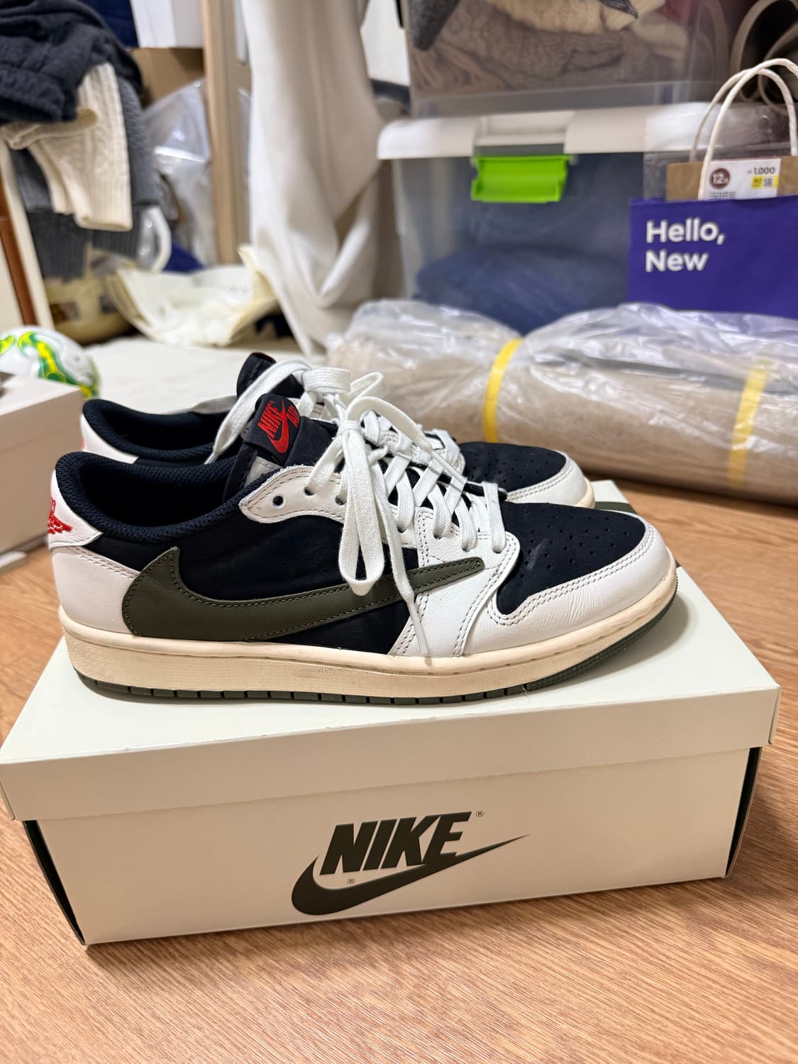 [260] (W) 조던 1 x 트래비스 스캇 레트로 로우 OG SP 미디 상품이미지4