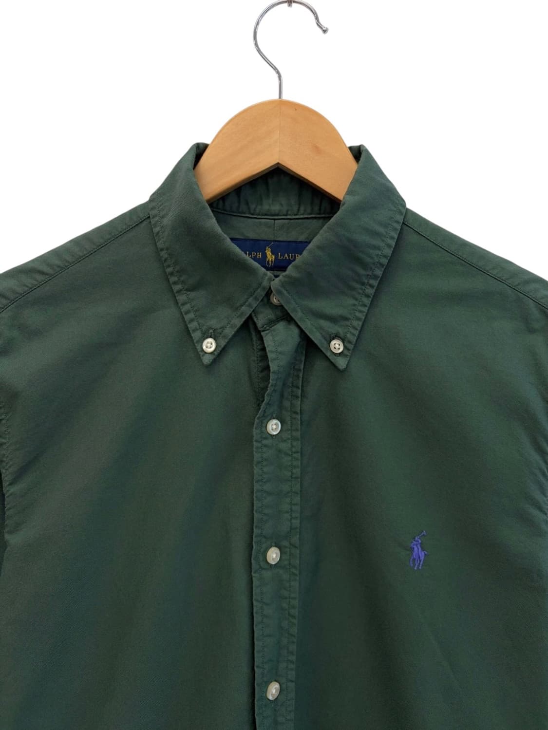 폴로 클래식핏 셔츠 그린 (M)  상품이미지2