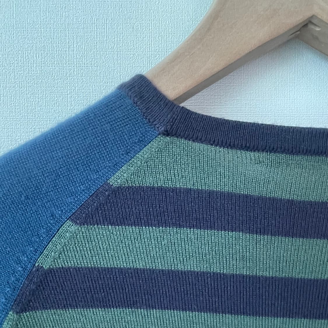 홀랜드에스콰이어 메르노 스웨이드 패치 니트 XL 105 상품이미지9