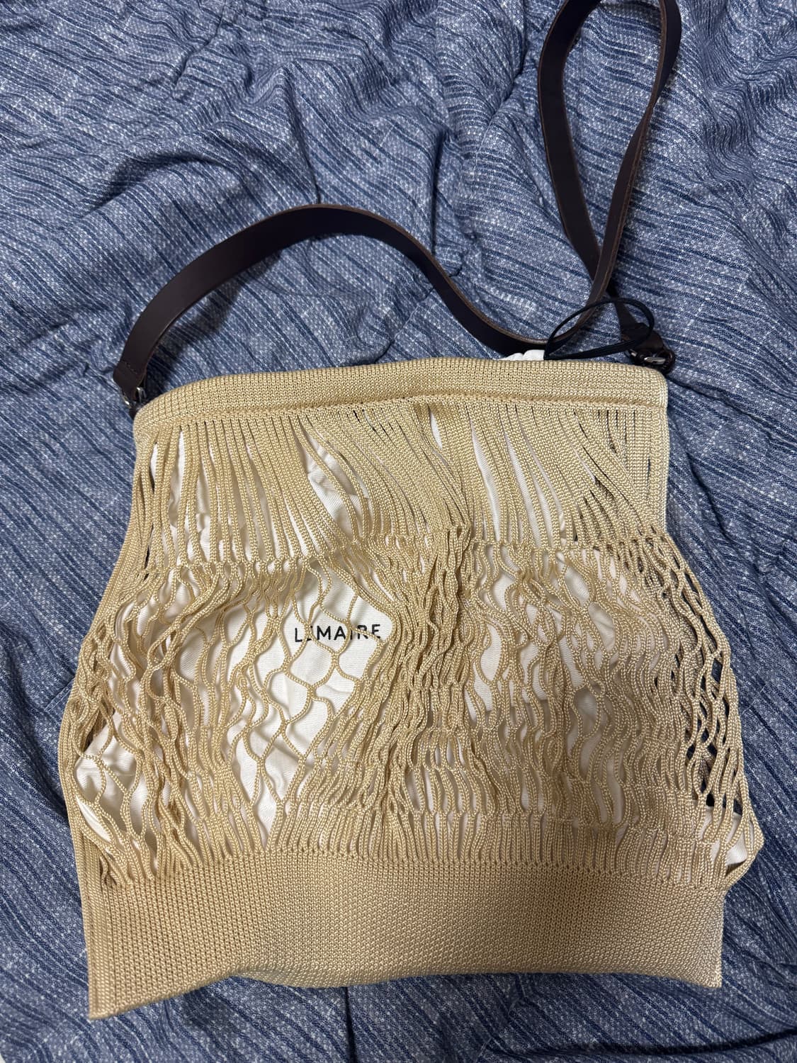 르메르 네트백 베이지 L 상품이미지4