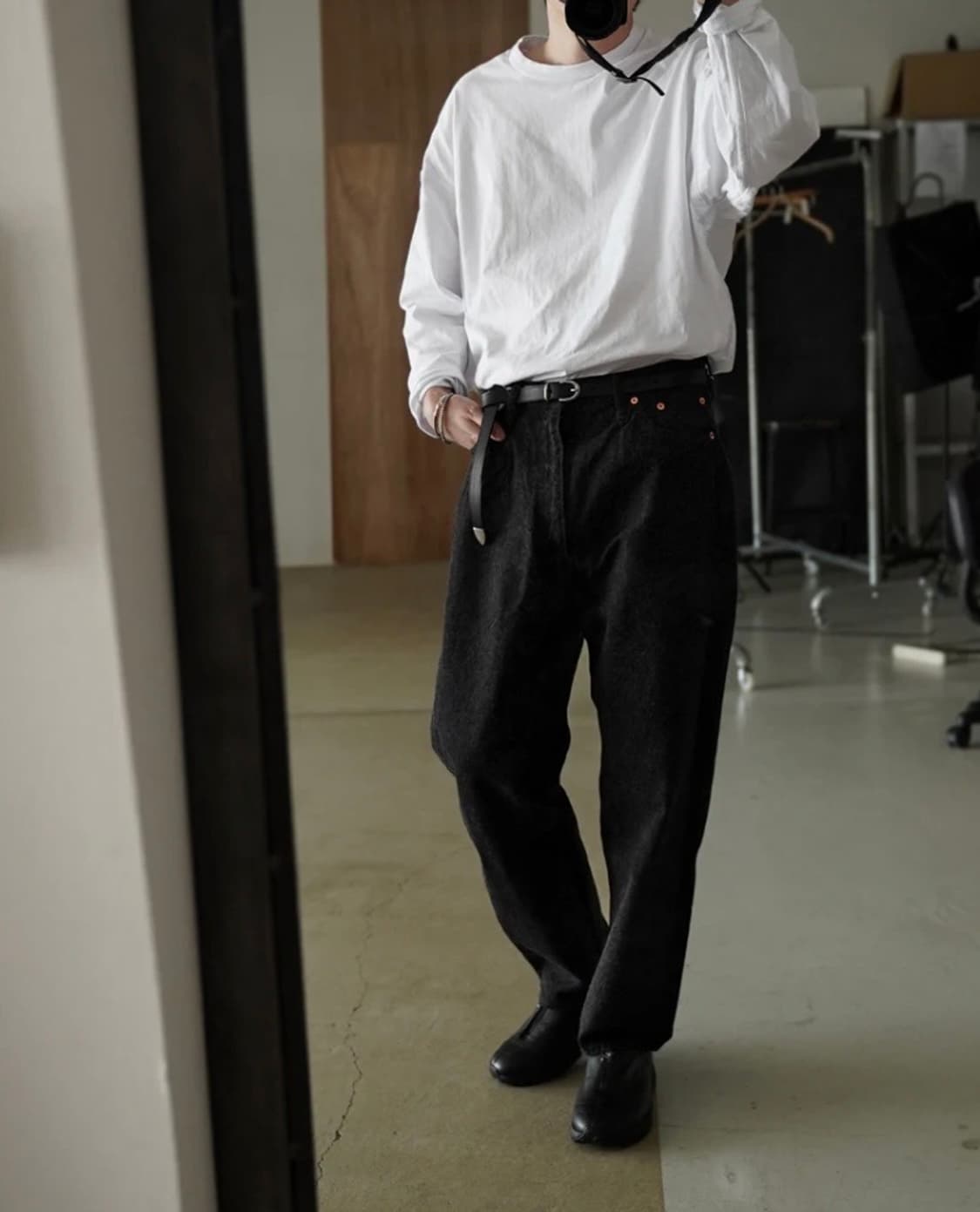 캡틴선샤인 데님 5p 원워시 블랙 32사이즈 상품이미지2