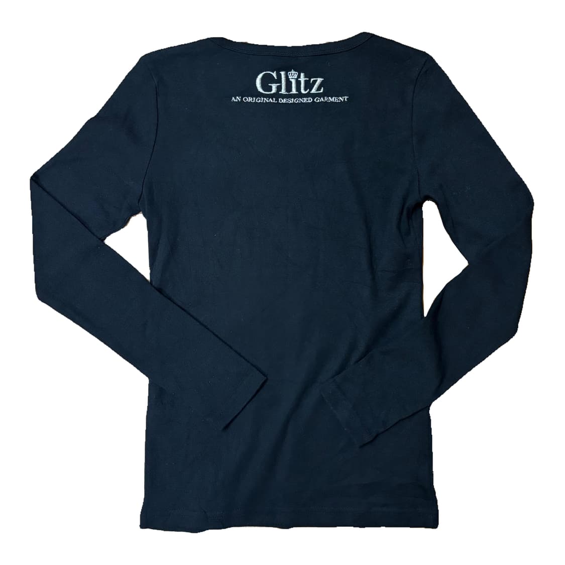 Glitz long sleeve big logo 글리츠 호피 자수 슬리브 상품이미지2