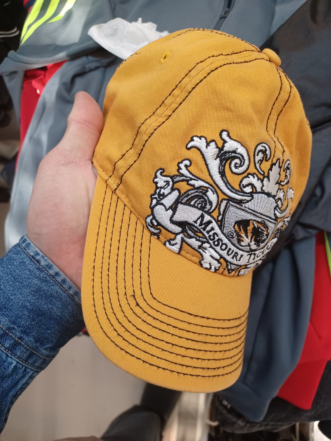 Ncaa 미주리 타이거즈 스티치 모자 프리  상품이미지7