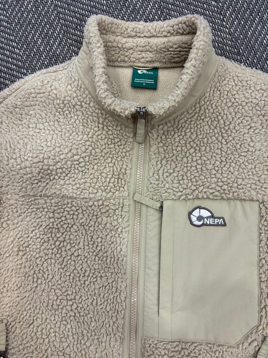  네파 롱 뽀글이 후리스 상품이미지2