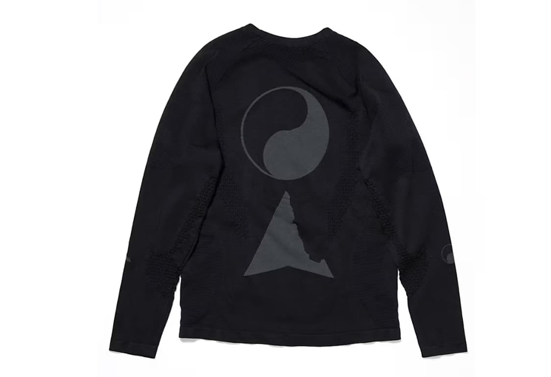 로아 x 아워레가시 워크샵 아우네 심리스 니트 롱슬리브 탑 카본 상품이미지1