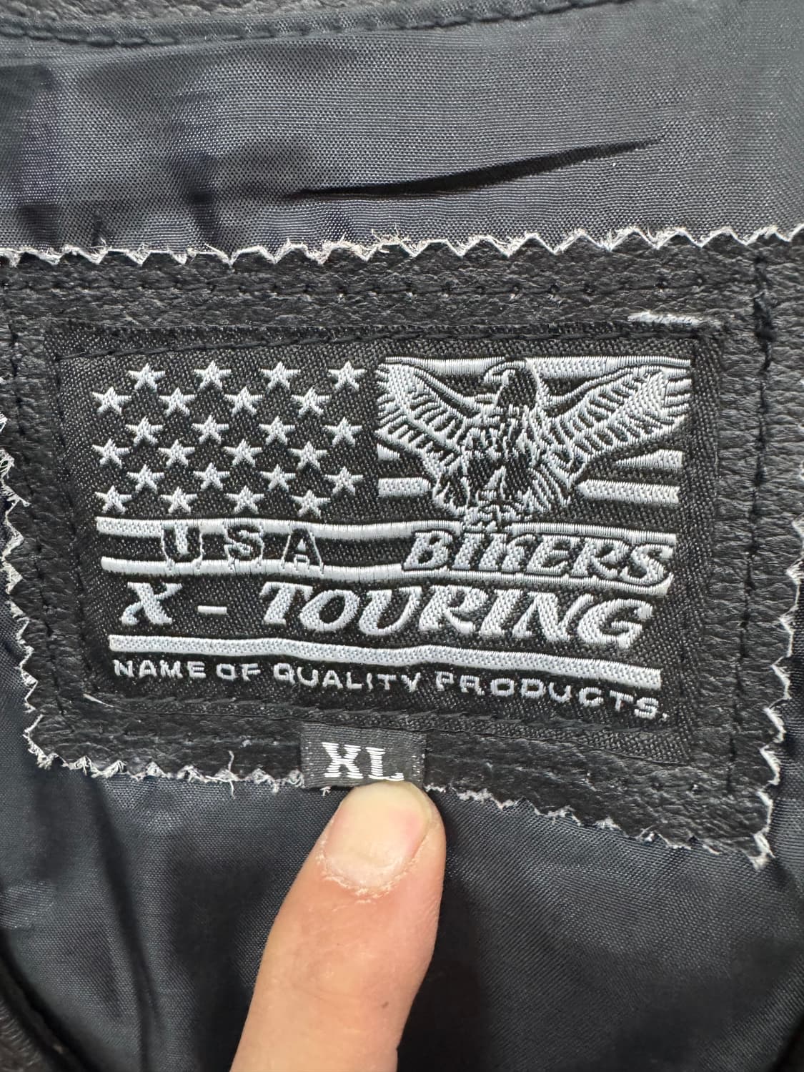 X-tourin USA 소가죽 웨스턴 베스트 L~XL 상품이미지6