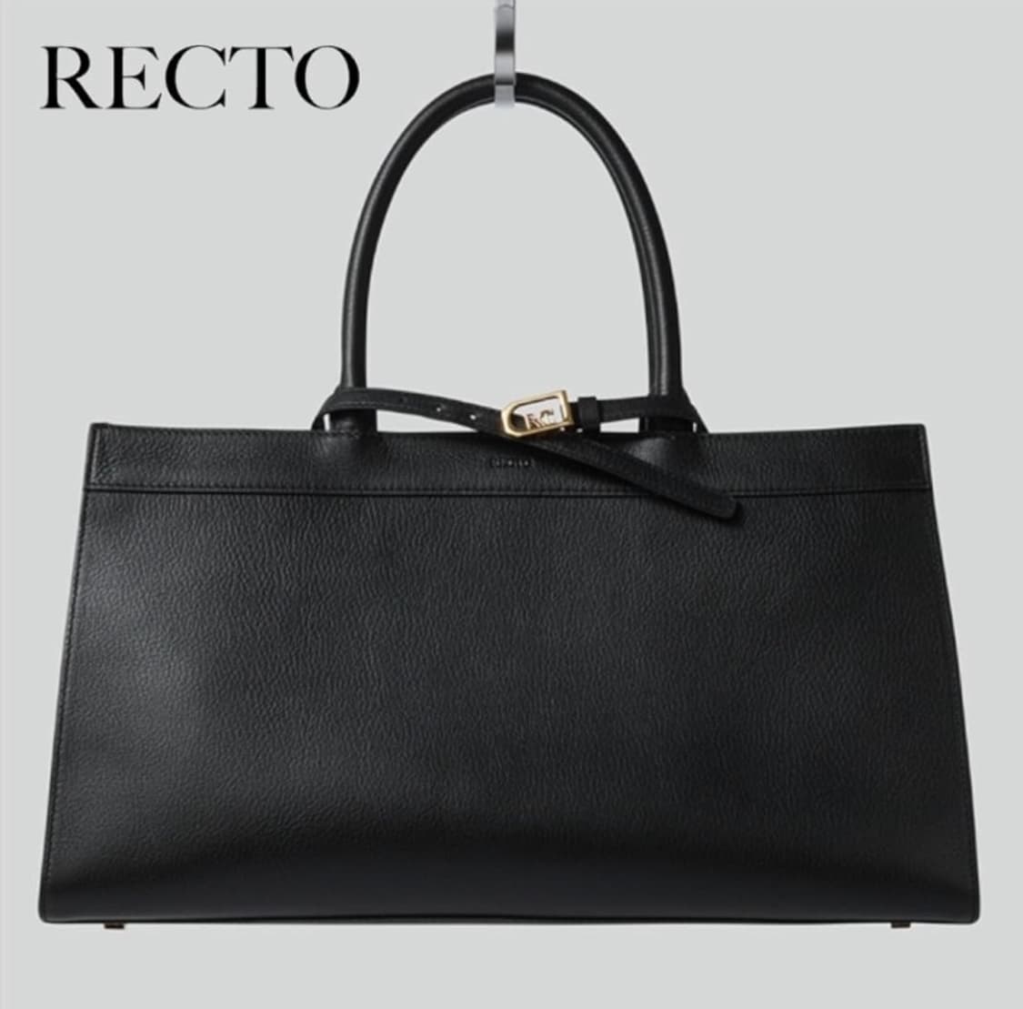 렉토 24FW 옥토버 1997 토트백 블랙 라지 상품이미지5