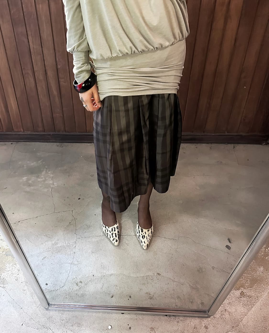 BURBERRY LONDON nova check skirt 상품이미지2