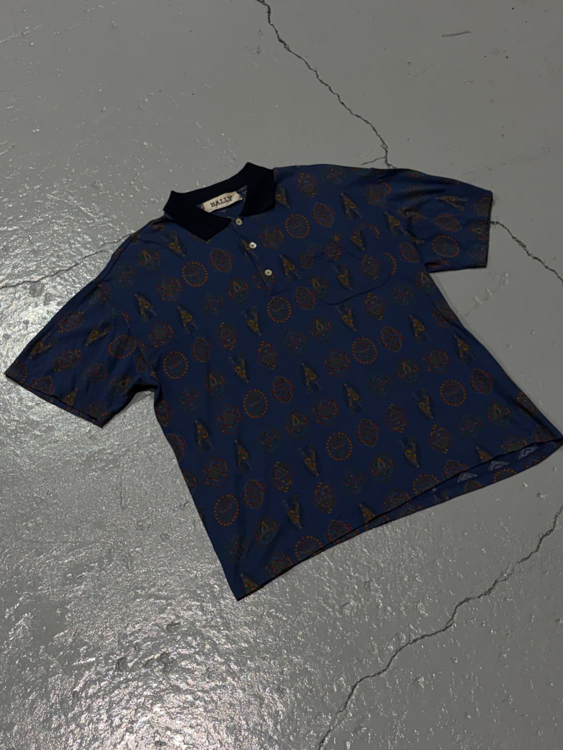 Bally(발리) Made In Italy 네이비 포켓 폴로 셔츠 상품이미지5