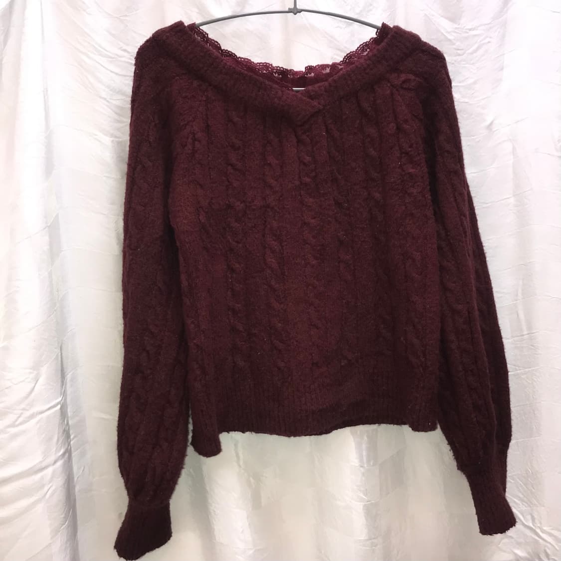 AXES FEMME 엑시즈팜 고스로리 프릴 니트 상품이미지2