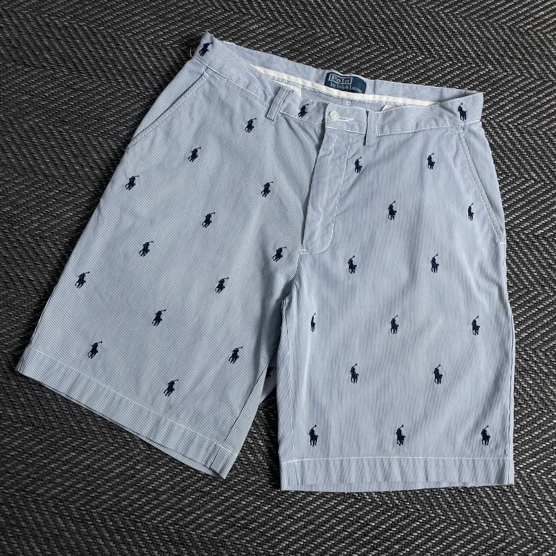 폴로 랄프로렌 시어서커 올 오버 포니 쇼츠y 3836 상품이미지3