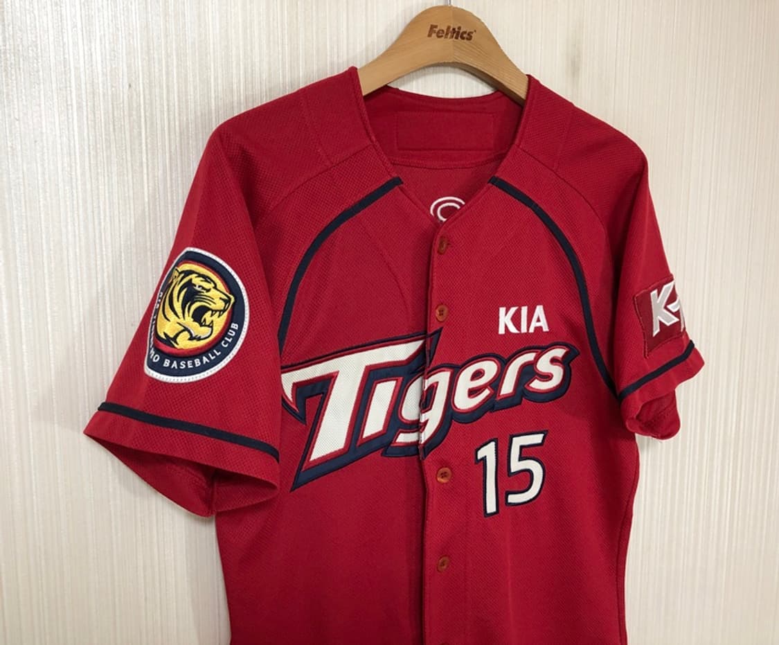 KBO 위팬 기아타이거즈 올드 원정유니폼/져지 90 #15 이용규 상품이미지4