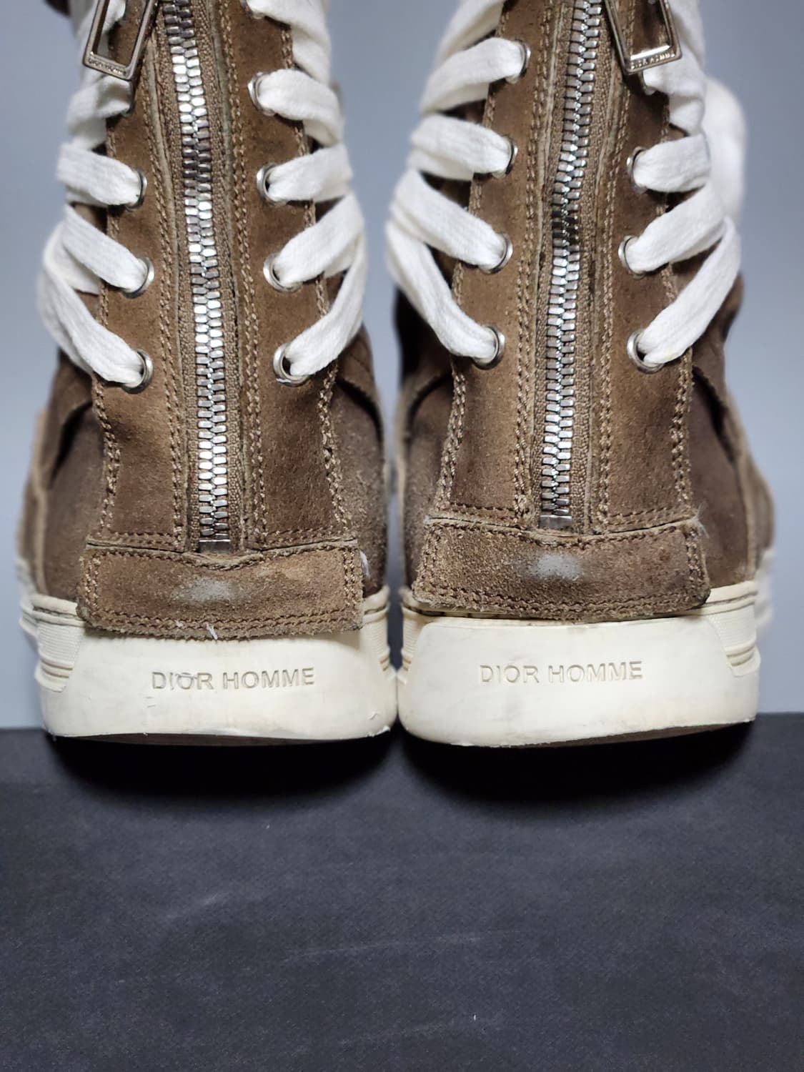 디올 옴므 끈칭칭 하이탑 크리스반아쉐 상품이미지5