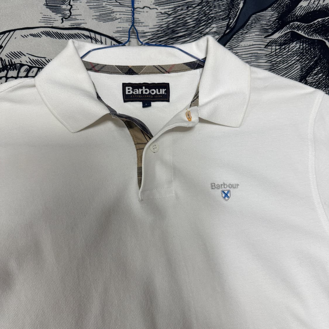 바버 PK 반팔티 L사이즈  상품이미지2