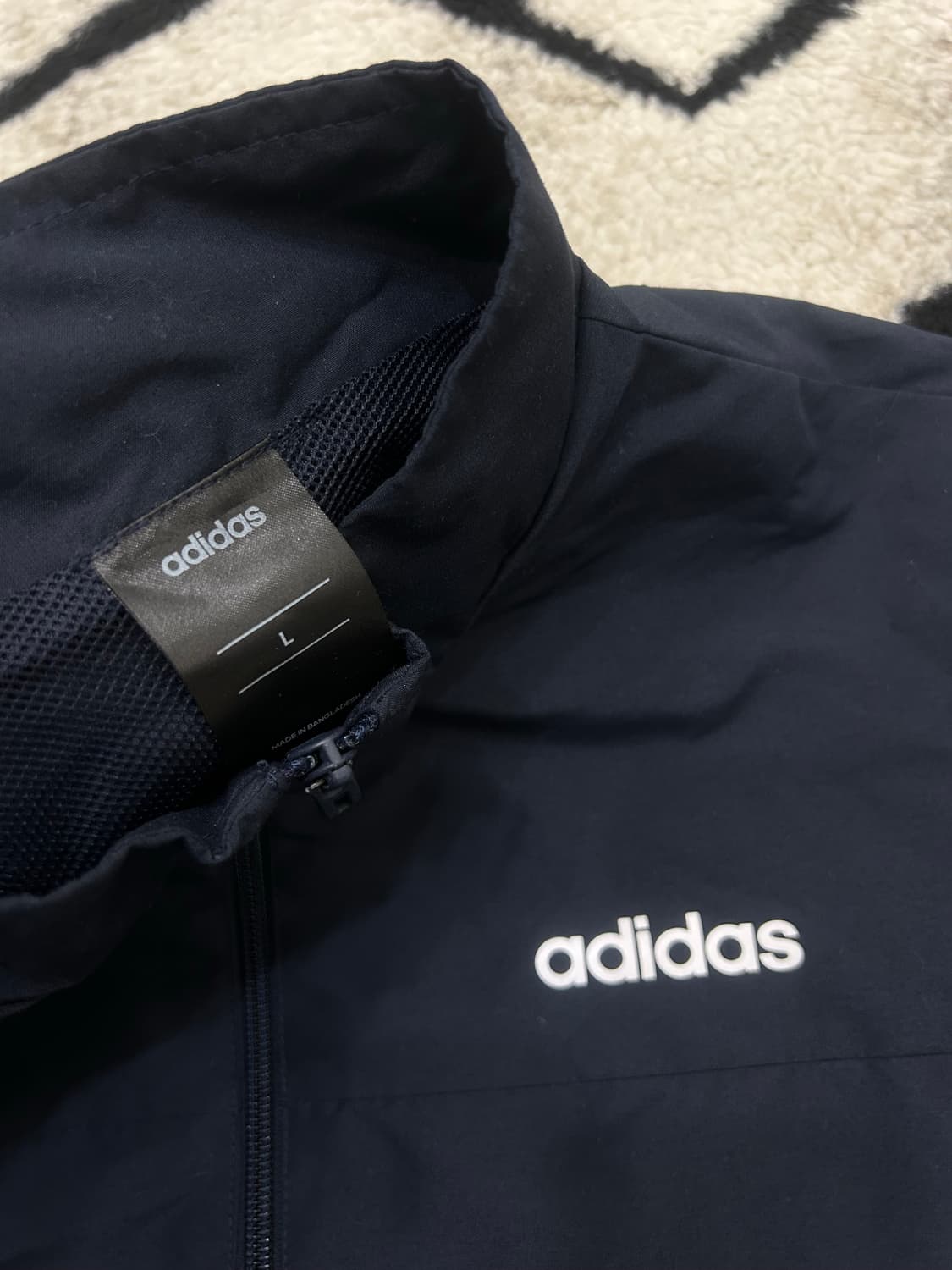 [L]아디다스 우븐 바람막이/짙은네이비 상품이미지5