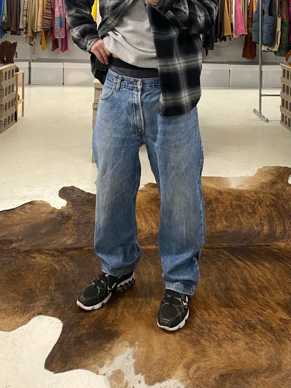 00's LEVI'S 505 denim pants 2000년대 리바이스 상품이미지2