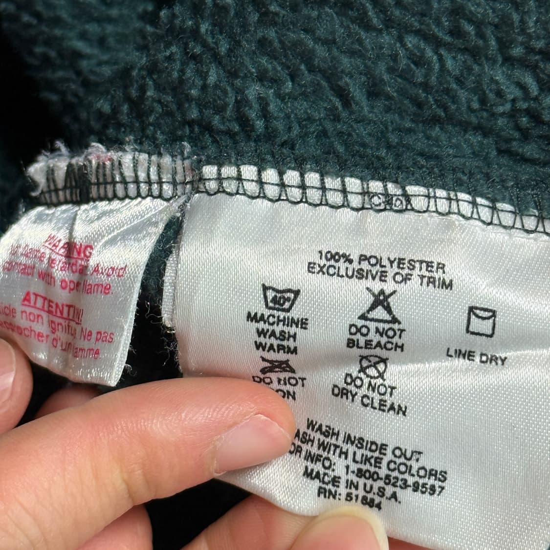 파타고니아 Usa 90s 신칠라 그린 풀오버L 상품이미지5