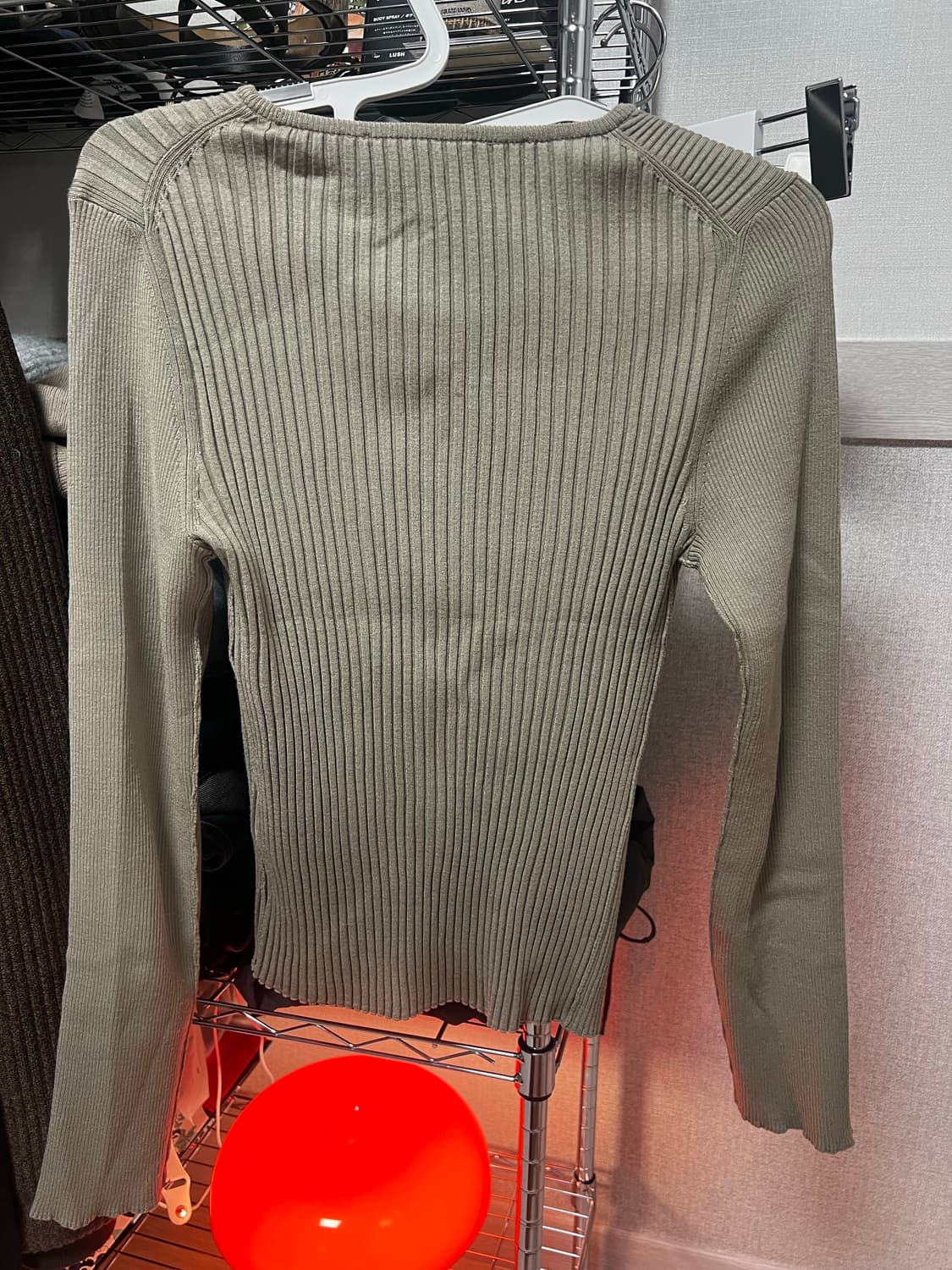 인사일런스우먼 믹스 스트럭쳐 니트  상품이미지3