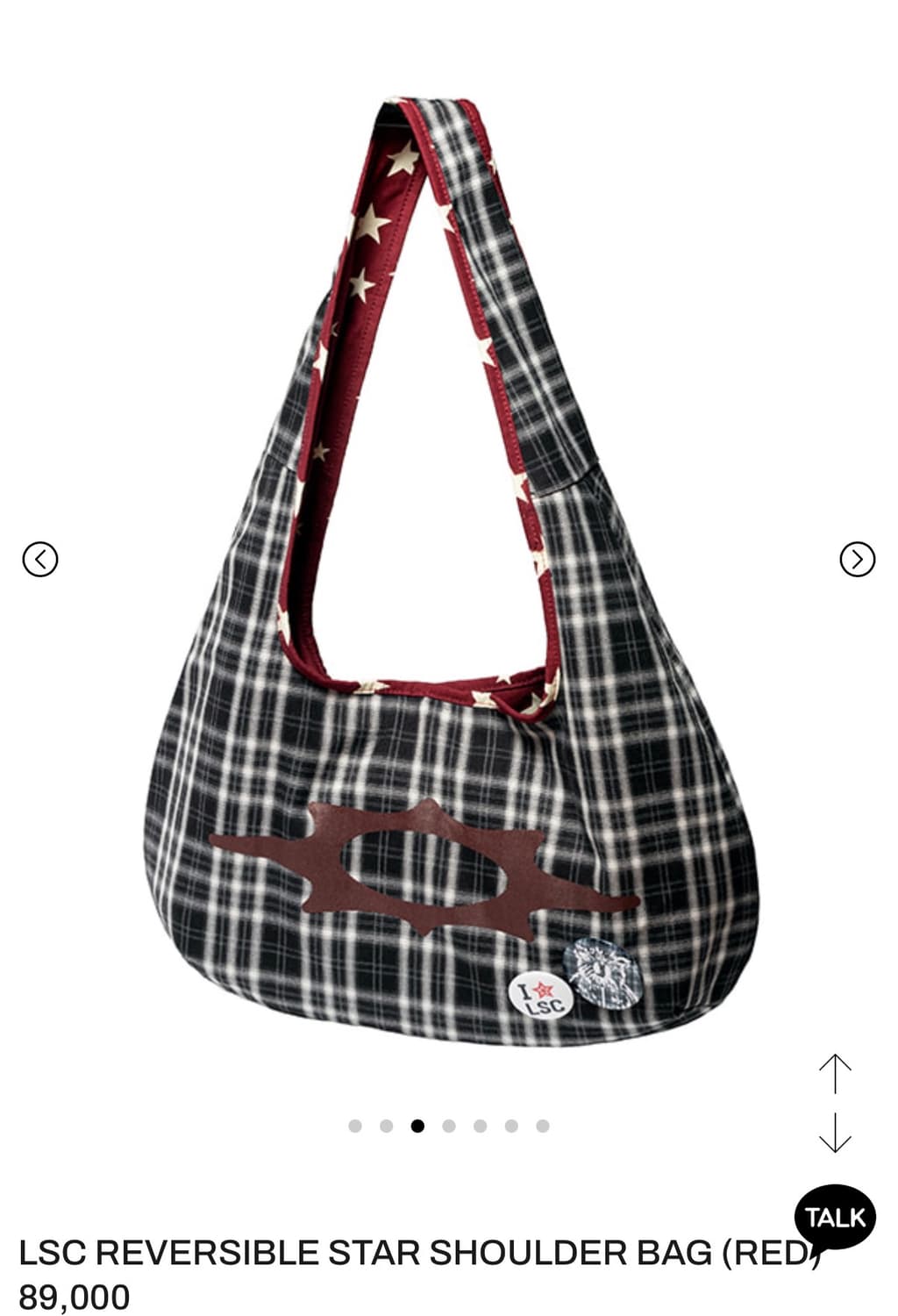 루저스 클럽 리버시블 스타 백  상품이미지2