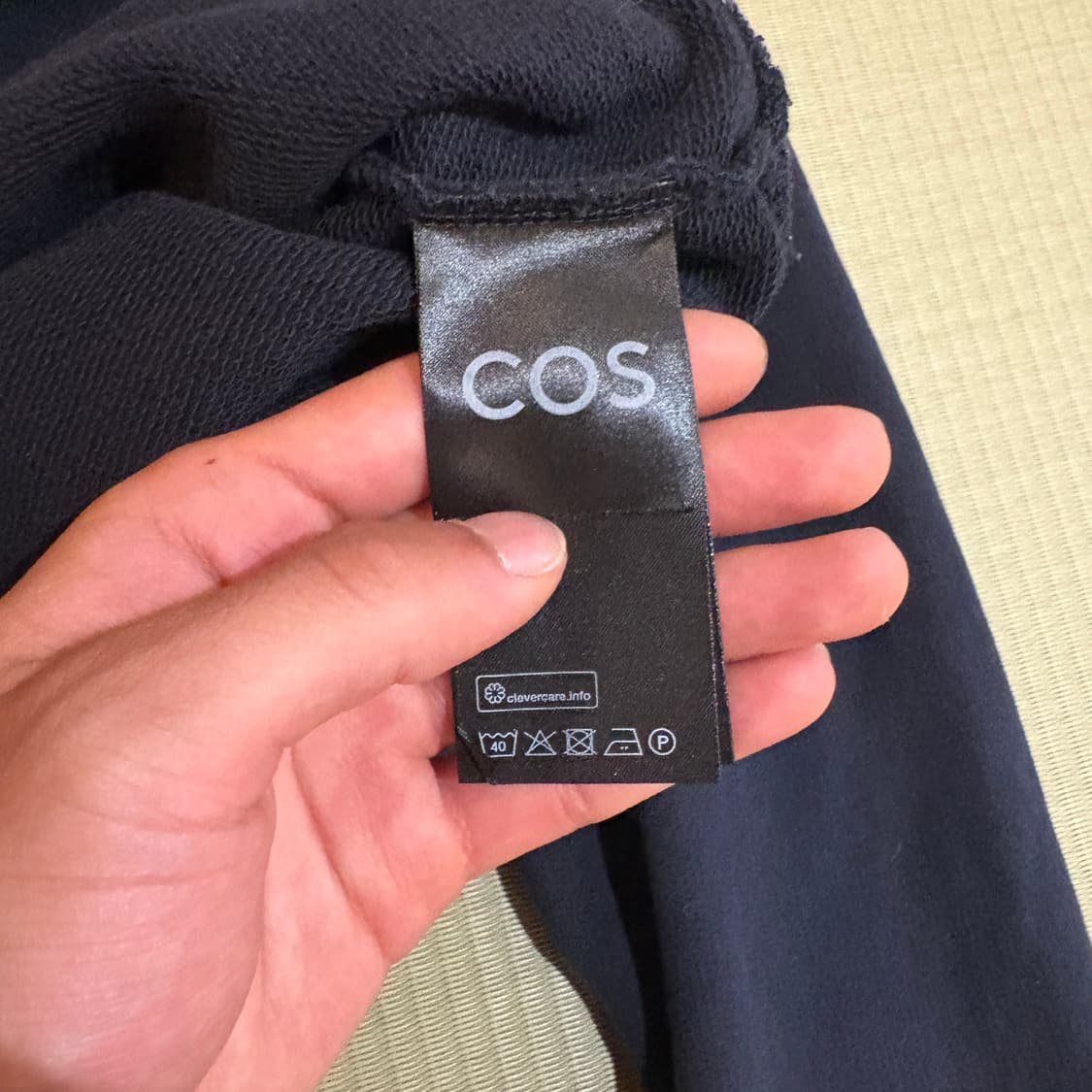 Cos 하프 집업 스웻 셔츠 릴렉스드핏 상품이미지6