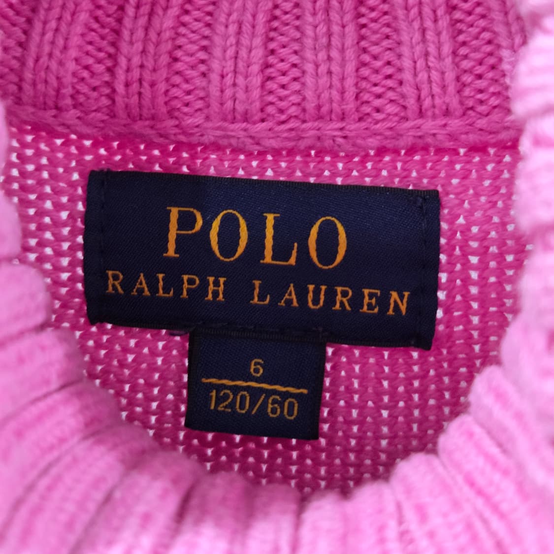 폴로랄프로렌 걸즈 빅포니 니트집업 6  상품이미지3