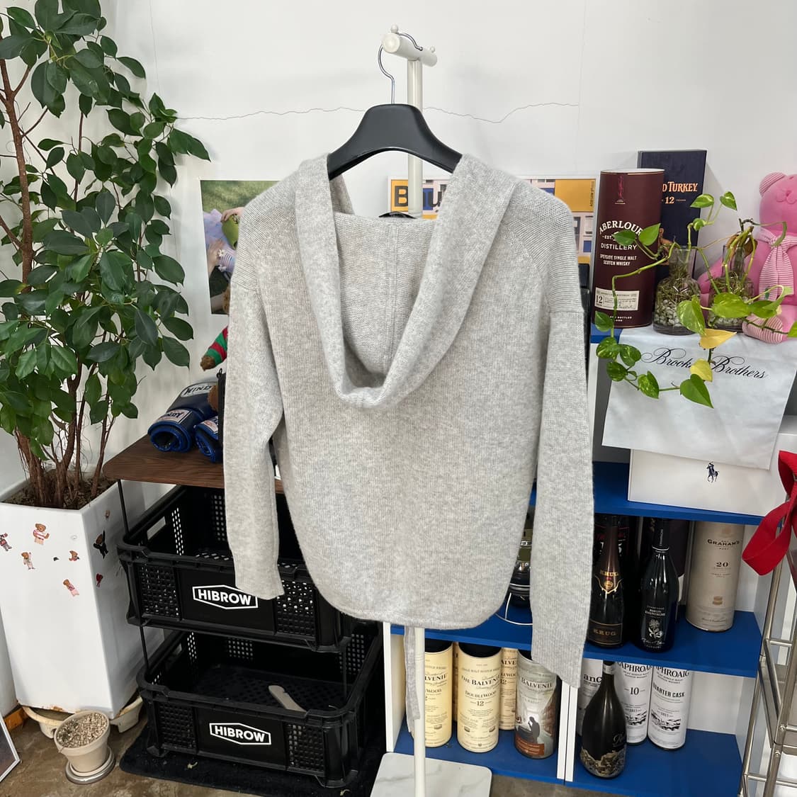 띠어리 캐시미어 100% 후드 S 상품이미지6