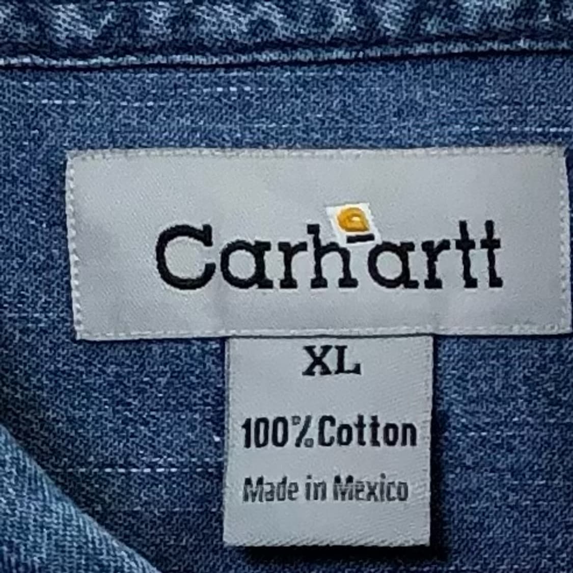 Xxl 칼하트 데님 셔츠 상품이미지3