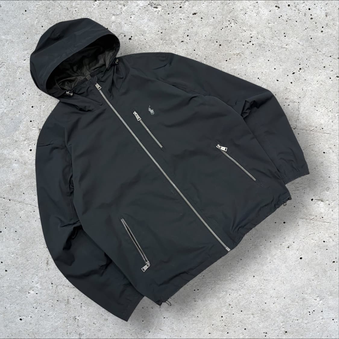 [M] 폴로 랄프로렌 토렌쉘 신형 블랙 후드 바람막이 B503 상품이미지1