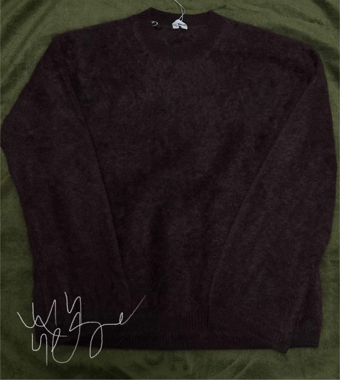 아르켓 퓨어 브러시드 캐시미어 스웨터 xxs 상품이미지3