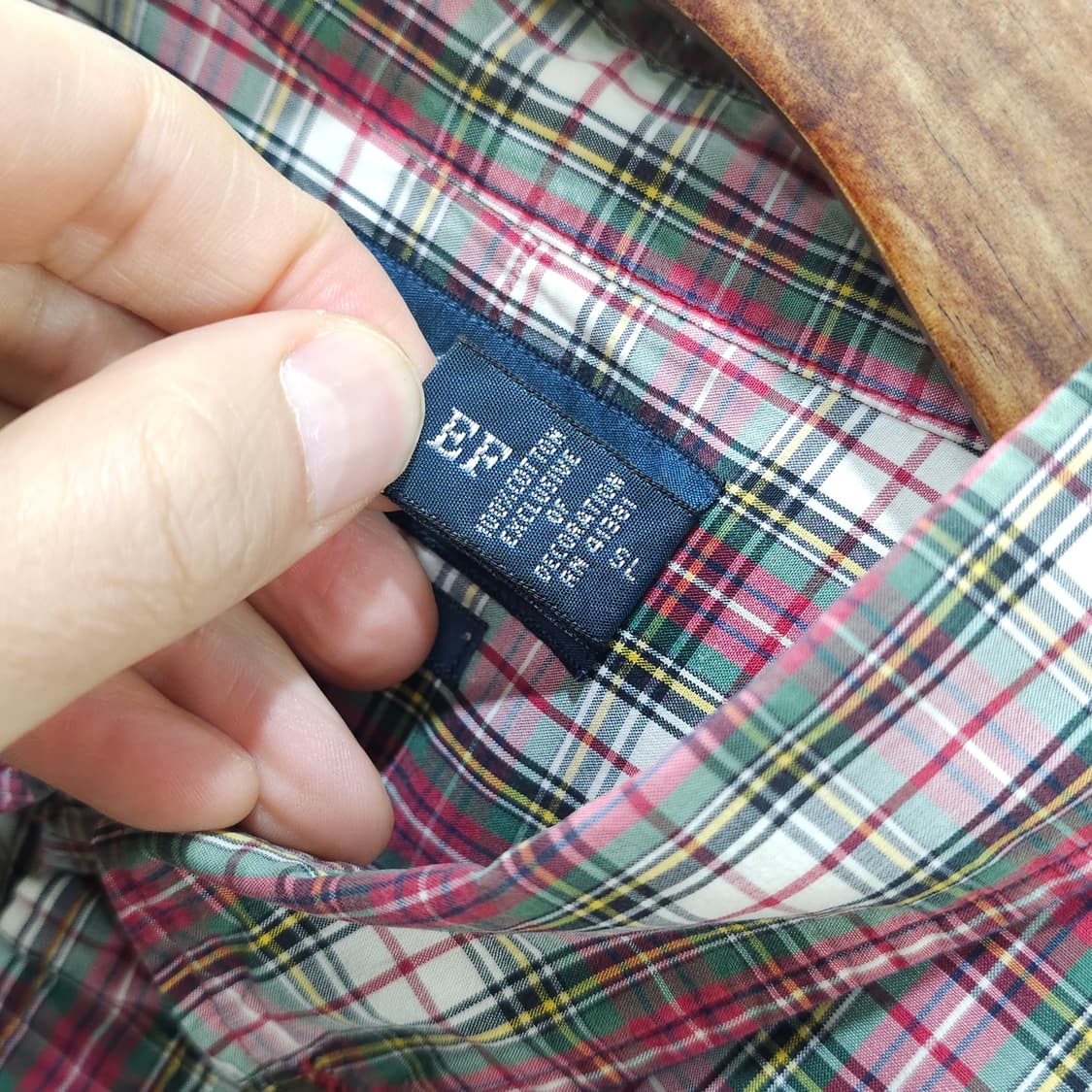 랄프로렌 슬림핏 체크 셔츠 - XL 상품이미지8