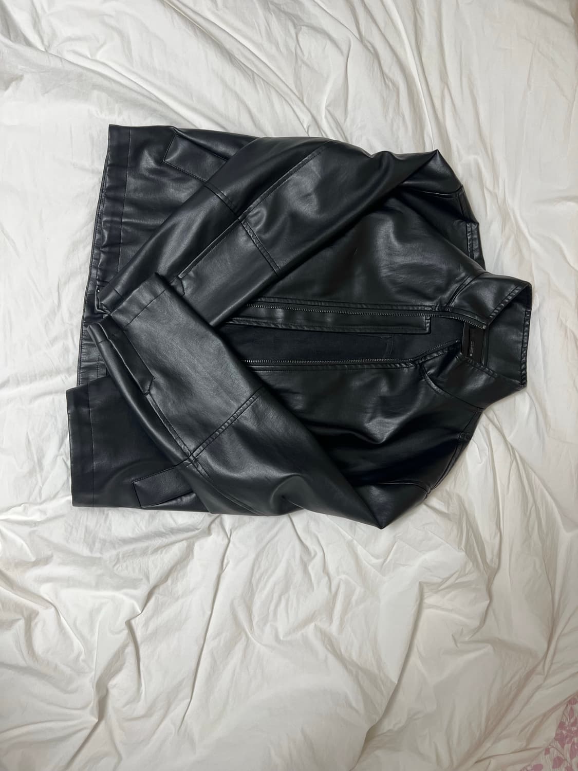 자라 레더자켓 상품이미지1