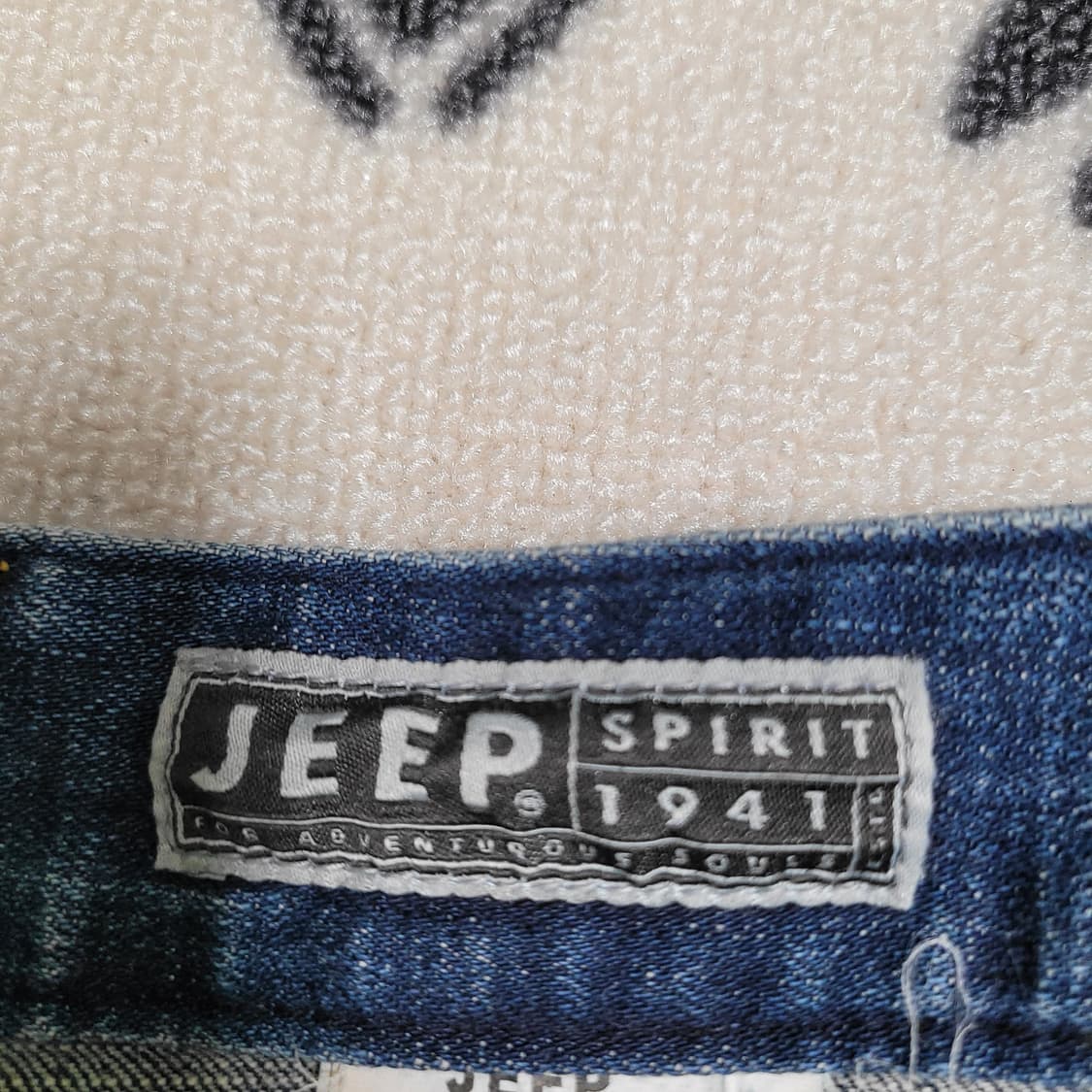 JEEP 지프 자수패치 데님 팬츠 상품이미지2