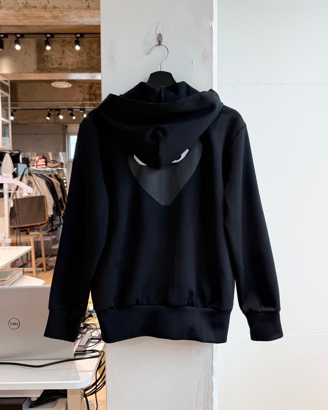 꼼데가르송 플레이 블랙 하트 와펜 후드 집업  상품이미지7